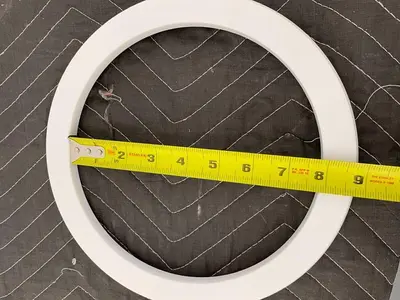 STRASBAUGH POLISHER RING 10"