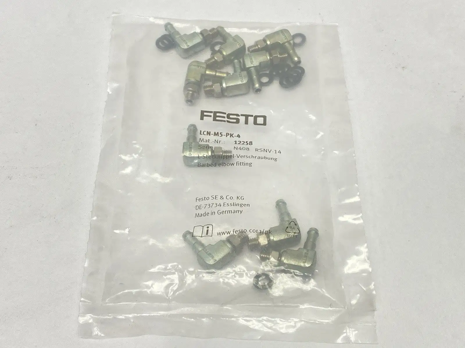 New | in-Stock FESTO 12258 Misc Industrial Equipment | Maverick Industrial Sales #1106401