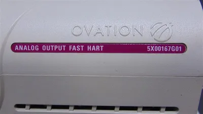 Westinghouse Emerson 5X00167G01 Ovation Analog Output Fast HART Module Used
