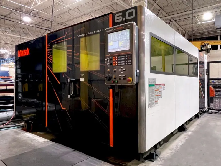 Used 2016 MAZAK OPTIPLEX 3015 FIBER II Laser Cutters Illinois US | Machine Factory Outlet #1264267