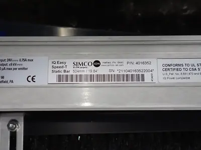 Simco Ion 24" Neutro-vac Web Cleaning System