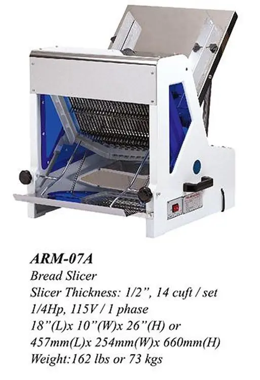 New | in-Stock THUNDERBIRD ARM-07A Slicers / Dicers / Cutters British Columbia CA | Surrey Food Equipment #1281296