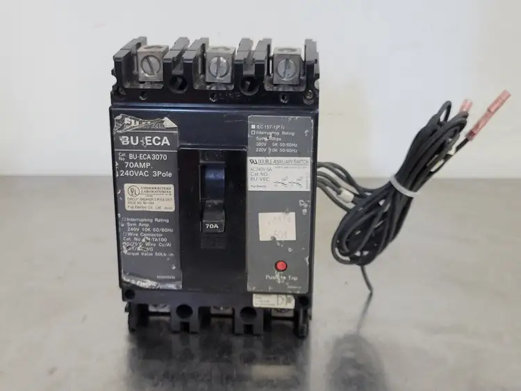 Used FUJI ELECTRIC BU-ECA 3070 Switchgears British Columbia CA | Lenmark #241765