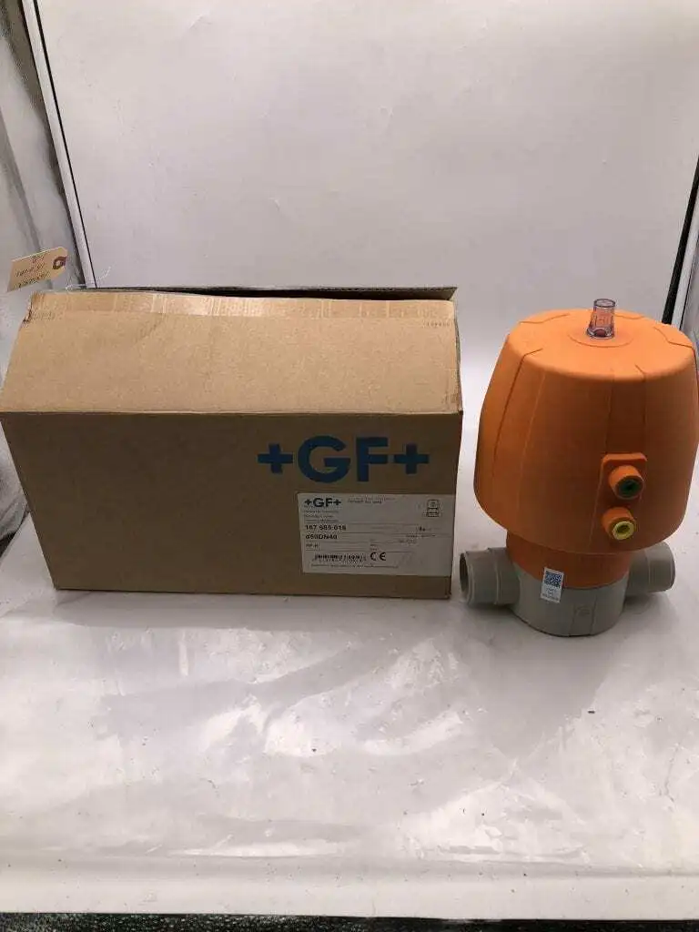 +GF+ Georg Fischer 167 685 016 2″ PP Pneumatically Actuated Diaphragm Valve NIB
