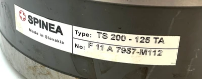 USED SPINEA TS 200-125 TA