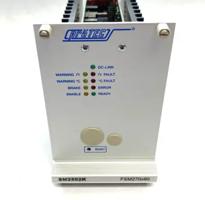 Used praTEC Single-Axis Servo Amplifier Motor Control Unit Servo Drives Michigan US | Maverick Industrial Sales #1398214