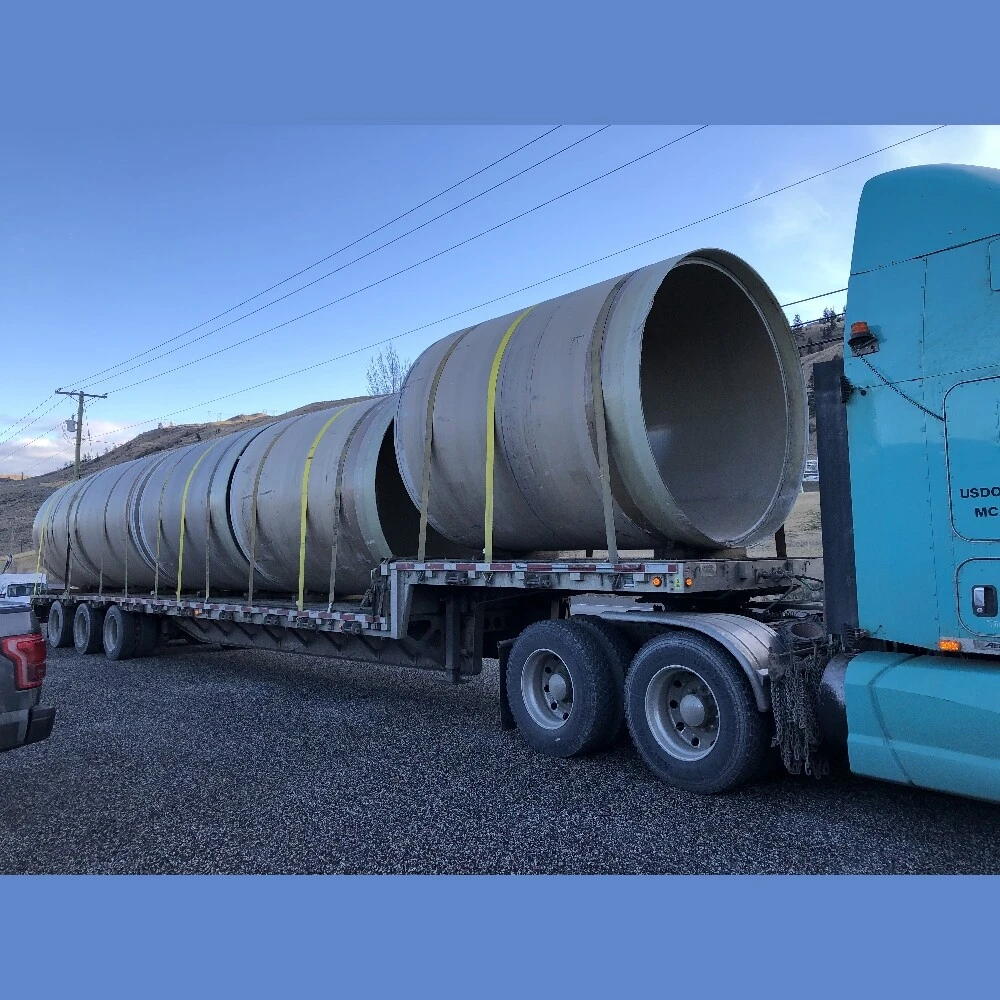 8ft Diameter Fiber-Composite Pipe/Culverts