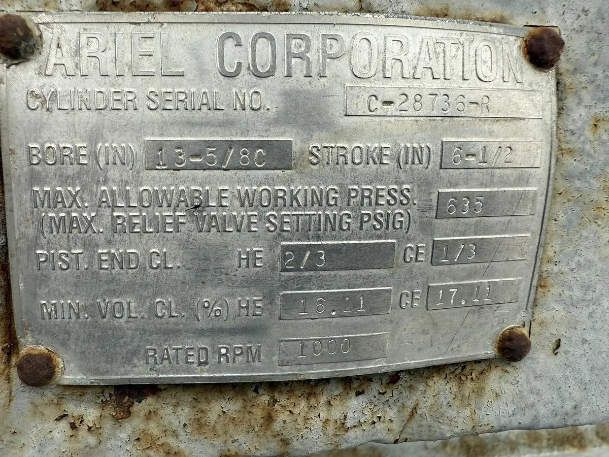 USED ARIEL JGC