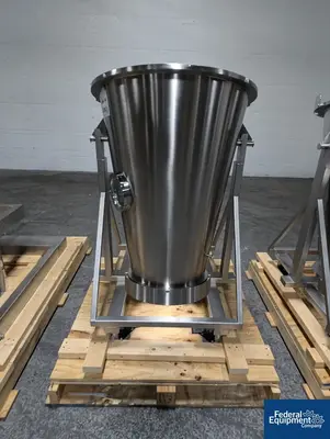 USED Vector Vector Fluid Bed Dryer, Model FL-M-15, S/S