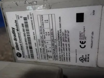 USED ALLENBRADLEY 284GFVD7P6DRRGCBGDBIEMI