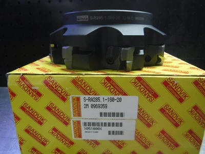 Sandvik 160mm Indexable Facemill 1.5" Arbor S-RA285.1-160-20 (LOC3328B)
