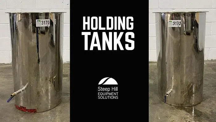 SS 30 Gallon Holding Tanks