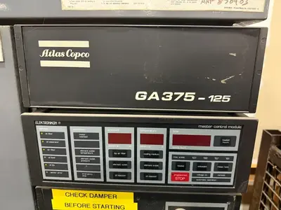 USED ATLAS COPCO GA 375-125
