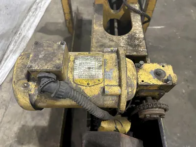 10,000 LB X 84" X 16"- 48" WIDE CALDWELL POWERED ADJUSTABLE SHEET LIFTER. STOCK # 1163823