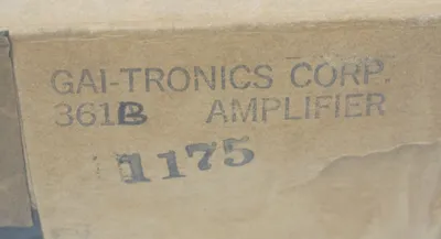 NEW GAI TRONICS 361B RELAY AMPLIFIER 1175