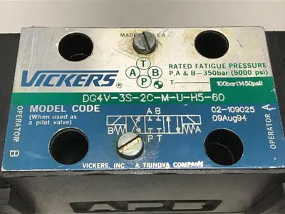 USED VICKERS DG4V-3S-2C-M-U-H5-60