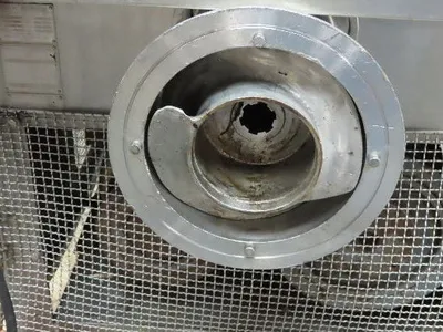 Beehive Extruder Pump Meat Honeycomb Grinder Mixer Stainless Food Grade 5Hp 3Ph