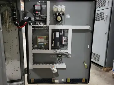 1200A 4160V Switchgear, Main Breaker & Tie Breaker w/ 2 Auxiliary Units