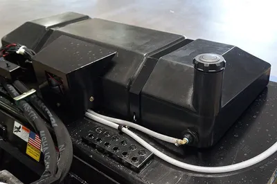 Blue Diamond Pickup Broom Sweeper Broom Quick Attach | Mid South Machinery (4)