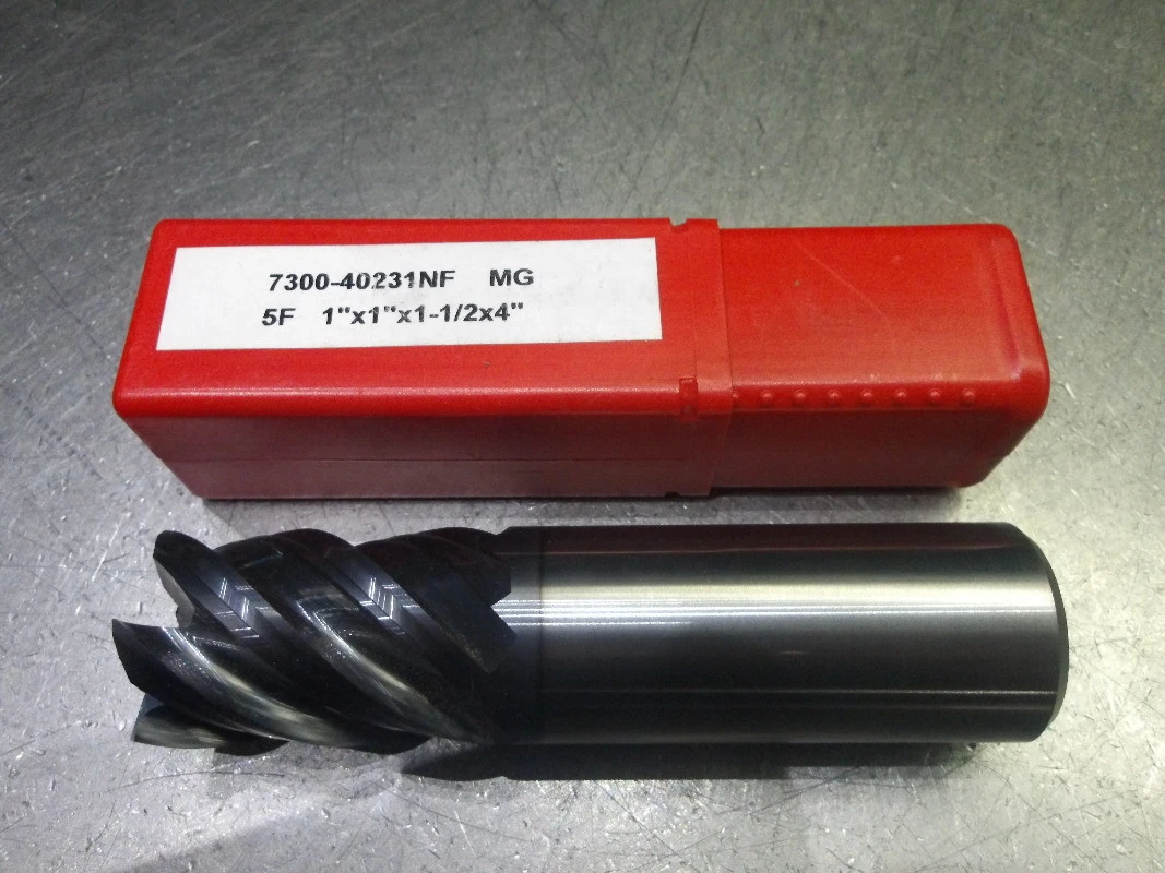 Minicut/VHicarb 1" 5 Flute Carbide SQ Endmill 1" Shank 7300-40231NF (LOC3383B)