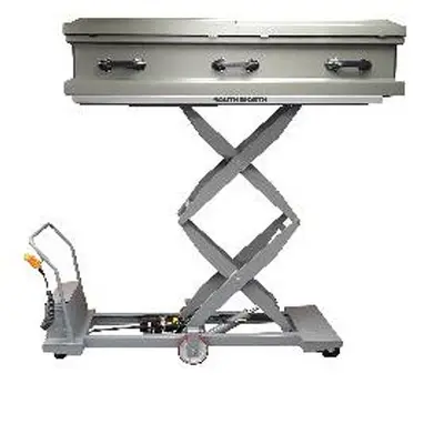 Portable DC Powered Mortuary Lift