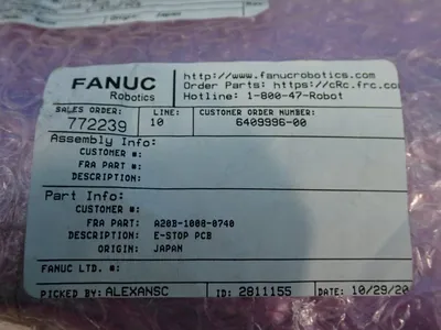 NEW FANUC A20B10080740
