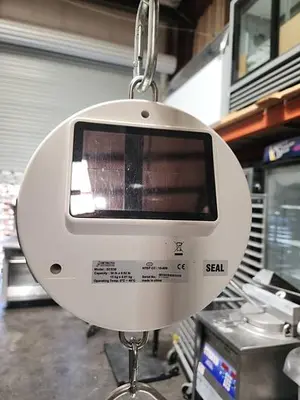 Detecto SCS30 30 lb. Hanging Scale with Stand, Solar Power