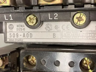 Used ALLEN-BRADLEY 509-A0D Starters | Surplus Asset Holdings #1204658