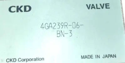 NEW CKD 4GA239R-06-BN-3 SOLENOID VALVE 4GA239R06BN3