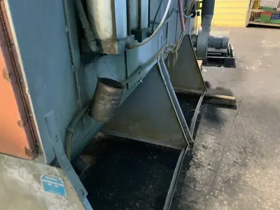 Used ZERO MFG BNP 220 Blast Room (Manual Booth) Ohio US | HGR 24 #1323846