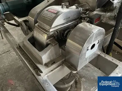 USED Fitzpatrick Fitzpatrick DASO6 Fitzmill, Screw Feed, S/S