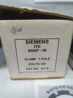 Used SIEMENS Q115 Miscellaneous Equipment (Electrical & Power) | Surplus Asset Holdings #1196282