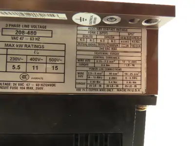 Allen Bradley 150-B24NBRD-8L SMC Dialog + Soft Start Motor Controller 24A 480V