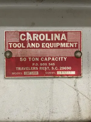 USED CAROLINA CBP 1200
