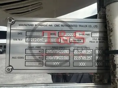 Used 2023 CIMC _UNKNOWN_ Reefer Trailers Illinois US | T&S Trailer Pool #1509347