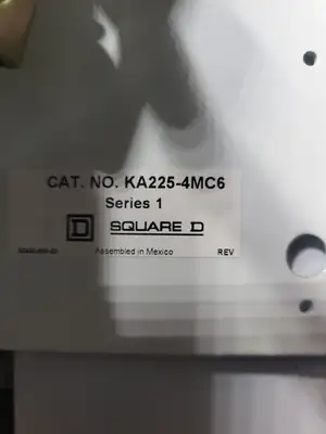 USED SQUARE D MODEL 6