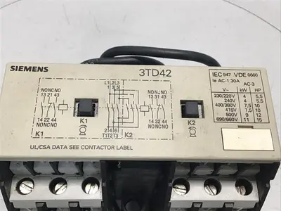 USED SIEMENS 3TD42
