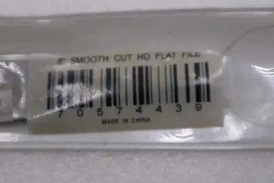 LOT OF 5 - Grobet 8" Smooth Cut Flat American Pattern File USA STOCK H711A