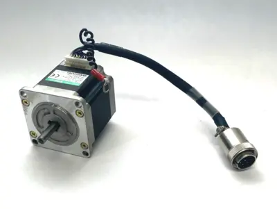 Used Sanyo Denki Step-Syn Stepping Motor 1.8º Step IP40 2A 12-200V D.C. Motors Michigan US | Maverick Industrial Sales #1420759