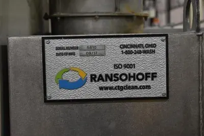 USED 2017 RANSOHOFF PASS-THRU WASHER