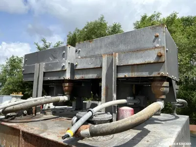 Used  Olson / V-RAM Double By-Products Pumping System | 5,000 lbs/hr | Dual 50 HP Hydraul