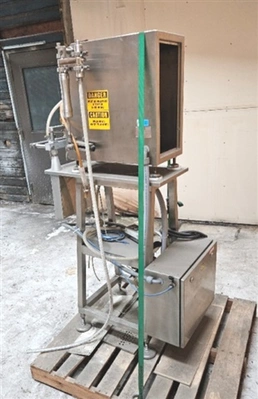 Capmatic Model CF-2P Tabletop Semi-Automatic Filler
