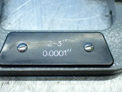 2-3", 1-2", 0-1" 3pcs Digital Outside Micrometer Set.