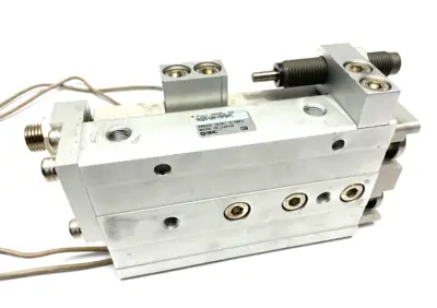 Used SMC Guided Pneumatic Slide Table Rotary Actuators Michigan US | Maverick Industrial Sales #1394787