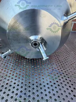 Used STAINLESS FABRICATION 7 L STAINLESS STEEL JACKETED REACTOR 45 FV/PSI W/ STIRRER Jacketed Tanks | Equipment Lab #486602