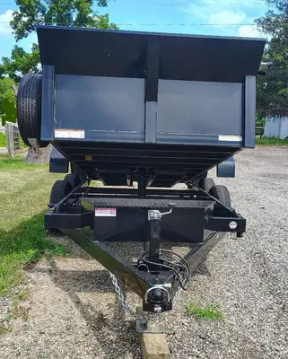Used 2022 SURE TRAC 12 FOOT LOW PROFILE HOMEOWNER DUMP TRAILER Dump Trailers Michigan US | Proxy Equipment #1378403