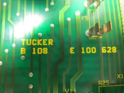 Emhart Warren Tucker B108 E100 628 CPU Board