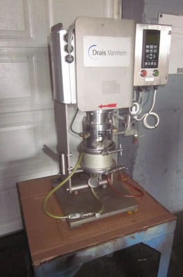Drais Mannheim Perl Mill,  vertical, stainless steel