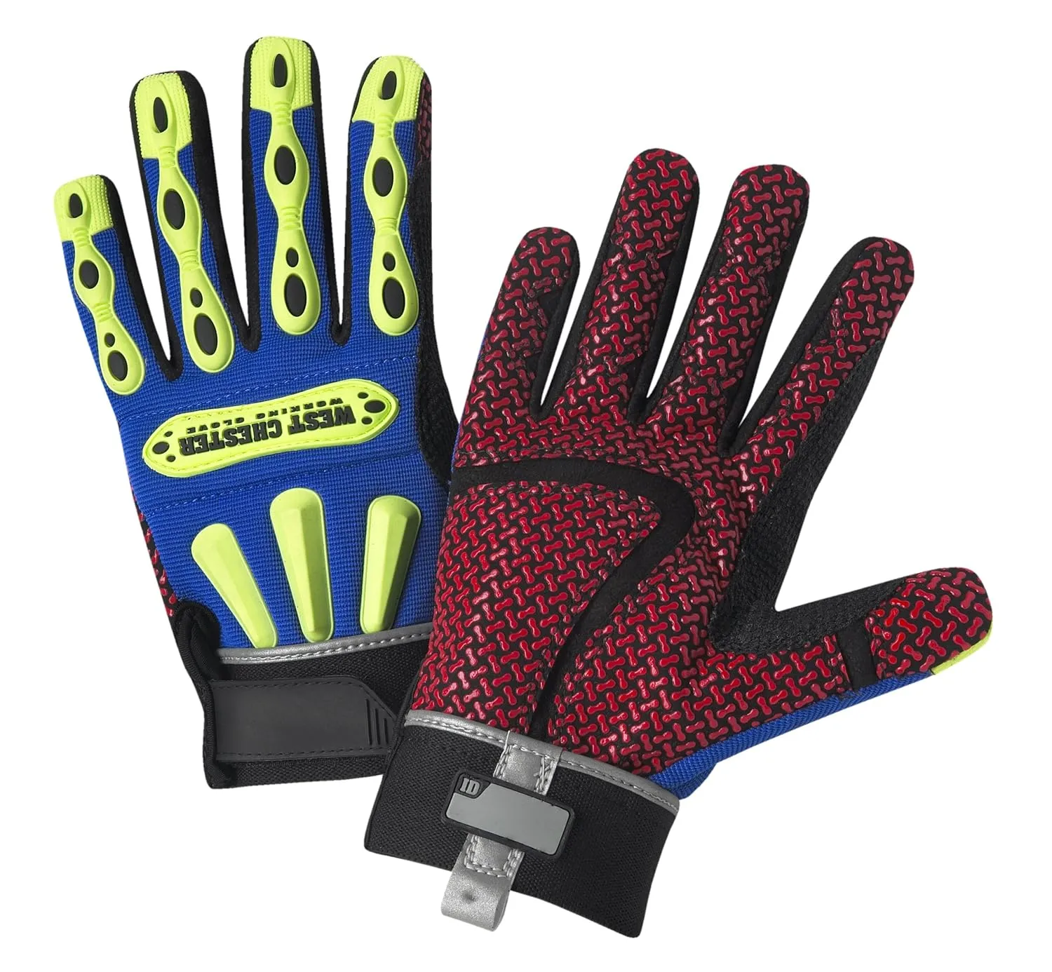 West Chester R2 Safety Synthetic Leather Safety Gloves Silicone Grip TPR Protection Size 3XL