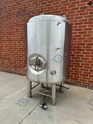Unknown Brand 1500 Liters Stainless Steel Jacketed Holding Tank